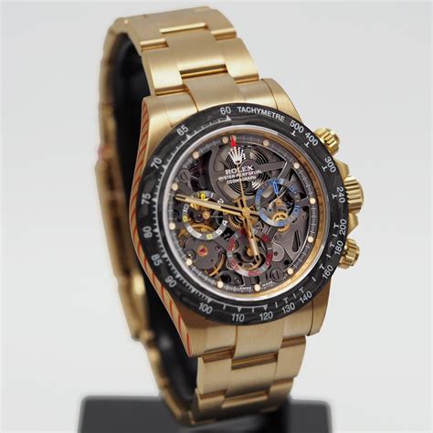 rolex daytona gold used|solid gold Rolex daytona.